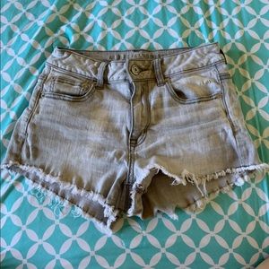 Grey American Eagle shorts size 4